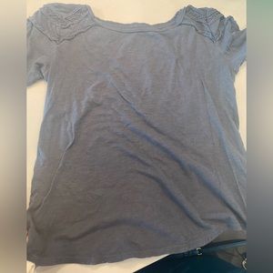 Loft Tee Shirt Dark Blueish Grey Used in Good Condition